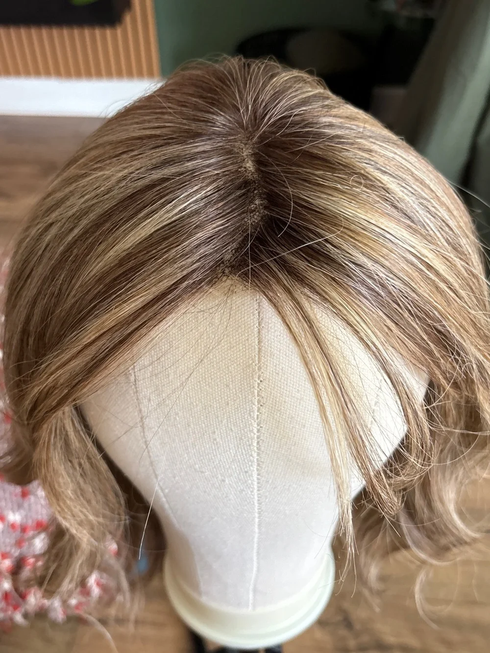 Belle Tress Cafe Collection Peerless 18 HF wig in BrownSugar SweetCream